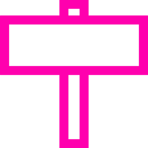 sign (pink)